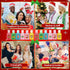 24 Packs 1fl oz Frienda Mini Hand Sanitizer Bulk Christmas Hand Sanitizer Travel Size Baby Shower Xmas Party Favors