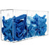 SEANADO Clear Acrylic Glove Holder Dispenser with Lid, 3 Compartments Hygiene Station