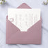 PONATIA 50 PCS/Pack A7 Envelopes - 5.25 x 7.5'' Shiny Dusty Rose for Wedding Invitations, Gift Cards
