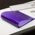 JAM PAPER Plastic 2 Inch Binder, Purple 3 Ring Binder, Sold Individually