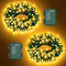 FFZZKJ Christmas Lights Outdoor Battery Operated String Lights Total 100LED 33Ft with Timer