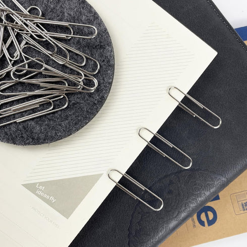 Jumbo Paper Clips, 240pcs 2 Inch Large Silver Paper Clips for Office and School Use