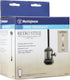 6103100 Westinghouse One-Light Adjustable Vintage Mini Pendant with Turn Knob, Antique Brass