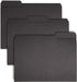 Smead Interior File Folder, Black, 1/3-Cut Tab, Letter Size, 100 per Box (10243)