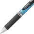 Pentel BLN75ABX Gel Pen - Retractable/Refillable, Needle Tip, 0.5mm, 12/BX, BK Ink