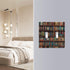 YETTASBIN 3-gang 6 Library Bookshelf Toggle Light Switch Cover, Unbreakable Wall Plate Cover with Screws for Living