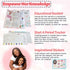 10-12 Essential First Period Kit for Girls | Period Bags for Teen Girls for School | First Period Gift with Sanitary