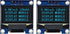 Haldzemo 0.96" OLED Display Module I2C IIC Serial 128X64 SSD1306 LCD Screen VCC