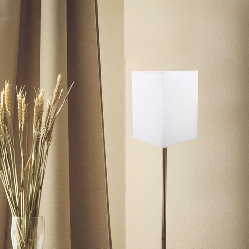 E27 Bulb Lamp Shades for Table Lamps Square Shade Rectangular Chandelier s Pendant Light Guard Clip On Cover