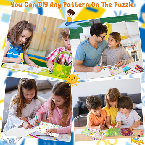 Set of 50 Small White Board Dry Erase Boards, Mini 9"x6” Double Sided Personal Whiteboards for Classroom