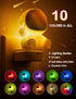 3D 3000K, 3 L LOHAS LED Night Light for Kids, Space Night Light Plug in, Dusk to Dawn Nursery Night Lights, RGB+Soft