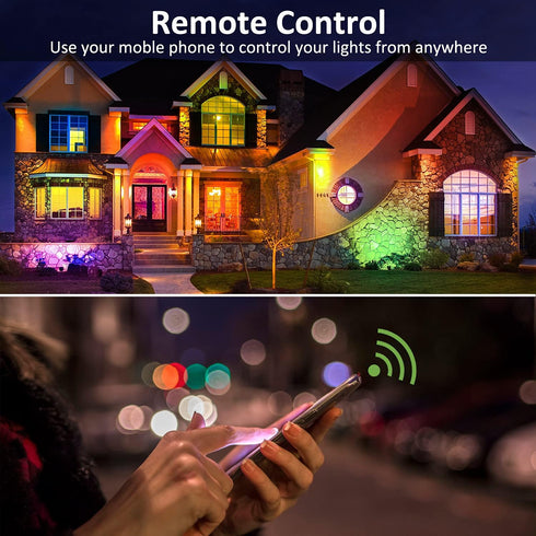 NOVOSTELLA Smart Wireless BT Mesh Hub for Smart LED Flood Lights, Compatible with Alexa and Google Assistant