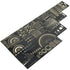 3PCS/4PCS 15cm 20cm 25cm 30cm Multifunctional PCB Ruler Measuring Tool Resistor Capacitor Chip IC SMD Diode Transistor Package 180 Degrees (4pcs/lot)
