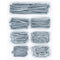 400pcs Hardware Nails Assortment Kit, Picture Hanging Nails, 7 Size Assortment for Wood and Wall.
