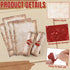 Vintage Writing Set with 100 Letter Papers, 100 Wax Seal Stickers, 3 Strands of Twine for Antique Writers, Wedding