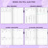 GoGirl Budget Planner - Monthly Financial Organizer, Expense Tracker Notebook Journal to Control Money (Compact, Purple)