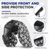2 Set, Jecery Pcs Welding Helmet Cover and Helmet Bib Welding Accessories with Press Fit Seal for Neck Protection, Fits