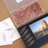 Rose Gold Paper Clips, 200 pcs Smooth Finish Steel Wire Paperclips, 50mm Medium Size for Document Organizing Office