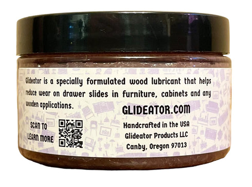Glideator (4 oz) Wood Lubricant for Drawers, Doors, Hinges and More! DIY