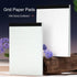 Graph Paper Pad, 8.5 x 11 Grid Paper, 12 Pack, 30 Sheets per Notepad, Graph Ruled Math Paper, Perforated Square Paper