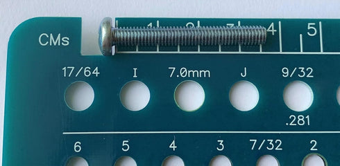 Holistic Drill Bit Gauge, 3 Drill Bit Gauges in One Tool