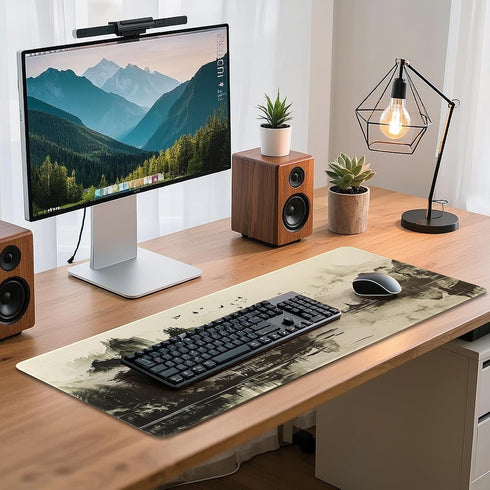 Yuhijoy (31.5 11.8inch) Mouse Pad Gaming - Desk Mat for Keyboard and Mouse - Japanese Large Mouse Pad for Desk, Wash