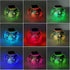 Idearsen Color Changing Solar Powered Glass Ball Led Garden Lights, Rechargeable Solar Table Lights, Outdoor Waterproof