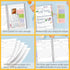 LuBudingJoy Blank Recipe Book, 8.5" x 11" Removable Hardcover Family Recipe Journal with Dividers