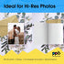 5.5x8.5 4.25 5.5 (50 PPD Greeting Card Paper, Printable Greeting Cards With Envelopes for Inkjet Printer, Blank Half