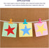 MECCANIXITY Star Cutouts Paper – Five Star Confetti Cutouts for Birthday Party Classroom Wedding Wall Decorations, 5.9