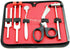 5 Piece Student Diagnostic Kit - Reflex Neurological Buck Hammer And Tuning Fork Set C 128 And C 512. Includes Wartenberg Pinwheel, Premium Steel Bandage Scissor 7.5” Black by Cynamed