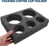 2.76X9.06X2.76 Inches Cup Holder Carrier Foam Tray for Takeout Beverages Milk Tea Coffee Drink Storage