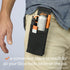 Slice 10516 Tool Holster, Holds Various Tools, Removable Belt Clib, Sturdy and Flexible Pockets, 5 Pockets, Various Sizes, Heavy Duty Industrial Use