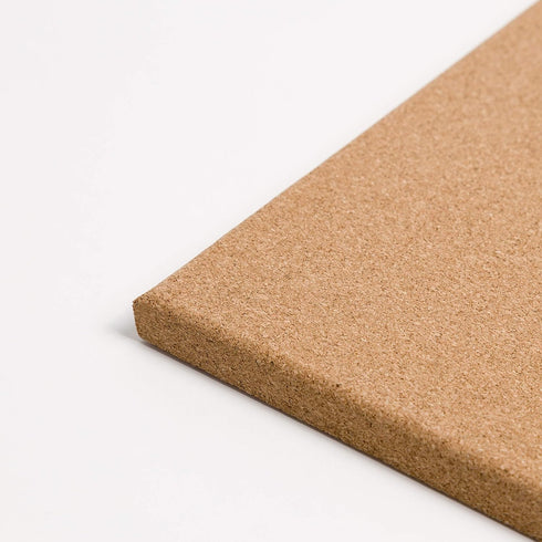 U Brands Cork Canvas Bulletin Board, 14 X 14 Inches, Frameless (463U00-04) by U Brands
