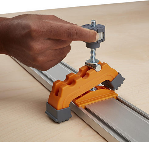 BORA Track Clamps, Securely Cut Any Angle with WTX and NGX Clamp Edge Systems, Two-Pack