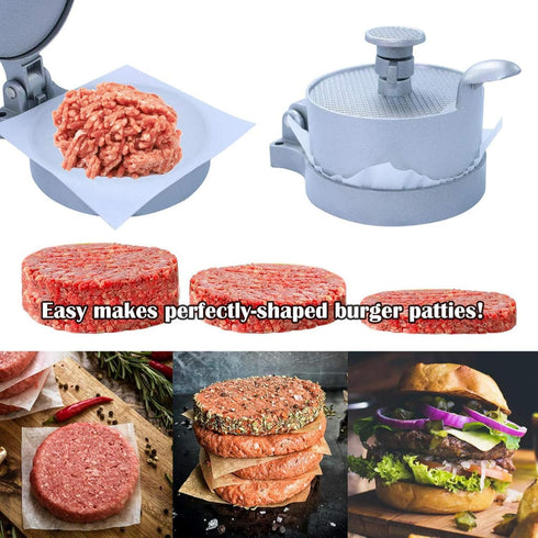 SHINLHUA 4.5 Inch Professional Cutlet Maker with Measurement Call Craft Excellent Sandwiches Utilizing Ground Meat