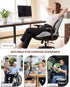 vdovsta Tailbone Office Chair Cushion for & Low Back Pain Relief, Car and Truck Seat Cushion, Comfortable Foam and High