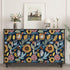 17.5" 393.7" Blue Wallpaper Peel and Stick,Vintage Boho Floral Contact Paper, x Retro Paisley Flower Botanical Wall