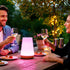 Dimmable Kids Touch Night Light: LED Bedside Lamp Eye-Caring Soft Warm USB Rechargeable Portable for Home Bedroom