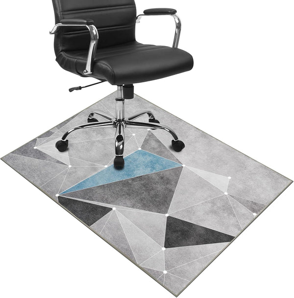 Office Chair Mat for Hardwood Floor, 36"x48" Anti-Slip Rug for Office Chair, Rolling Desk Mat for Laminate Tile Floor