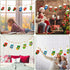 SICOHOME Christmas Cut-Outs for Classroom - Assorted 4"x6" Xmas Stocking Cut-Outs with Glue Point Dots