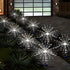 Solar Garden Firework Lights Outdoor, 2 Pack Solar Powered Art Stake Twinkle Lighting for Yard Decor