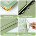 Server Book, PU Leather Server Books for Waitress with Zipper Pockets, Waitress Book with Pen Holder Fit Server Apron
