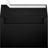 LUXPaper A9 Invitation Envelopes | Peel & Press | Black Linen | 5 3/4" x 8 3/4" | 80lb. Text | 50 Qty