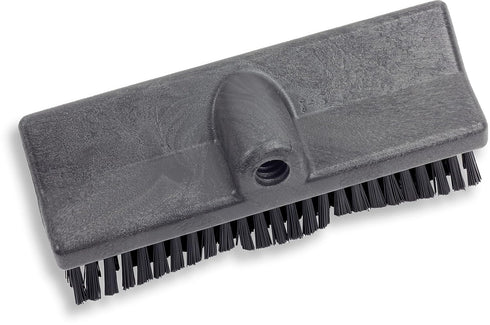 SPARTA 40423EC03 Plastic Floor Scrub Brush, Wall Brush, Equipment Brush With Nonabsorbent Bristles For Industrial Kitchens, Hospitals, Commercial Cleaning, 10 Inches, Black