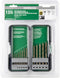 Metabo HPT Drill Bit Set, 13 Piece, Gold Oxide, Twist (115134M)