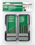 Metabo HPT Drill Bit Set, 13 Piece, Gold Oxide, Twist (115134M)