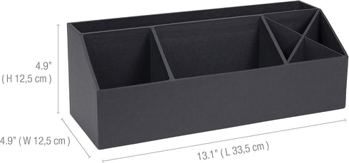 Bigso Box of Sweden Elisa Desktop Organizer | Durable Office Supplies & Accessories Organizer | Desk Organizer with 7