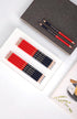Precision Marking Pencils for Detailed Work, Wooden Pole Red and Blue Dual Color