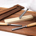 Semicircle Chisel Inner Edge Woodworking Gouge for Carpenter Wood Hand Chisel Tool Pack of 4